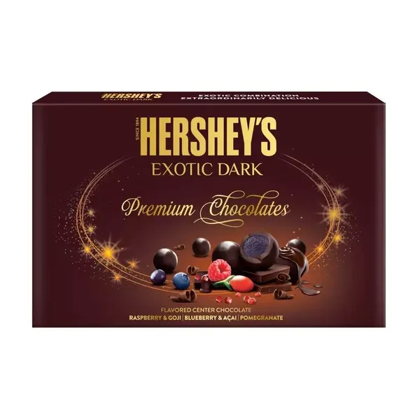 HERSHEY EXOTIC DARK GIFT PACK 135GM