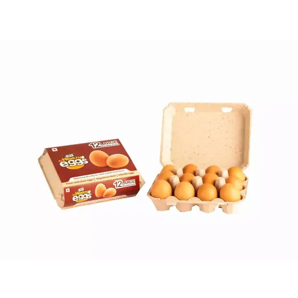 FARM MADE UPF HEALTHY EGGS BROWN 12PCS
