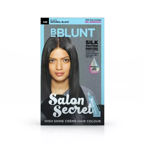 BBLUNT SALON H/COLR SCRET CRM BLACK 100GM