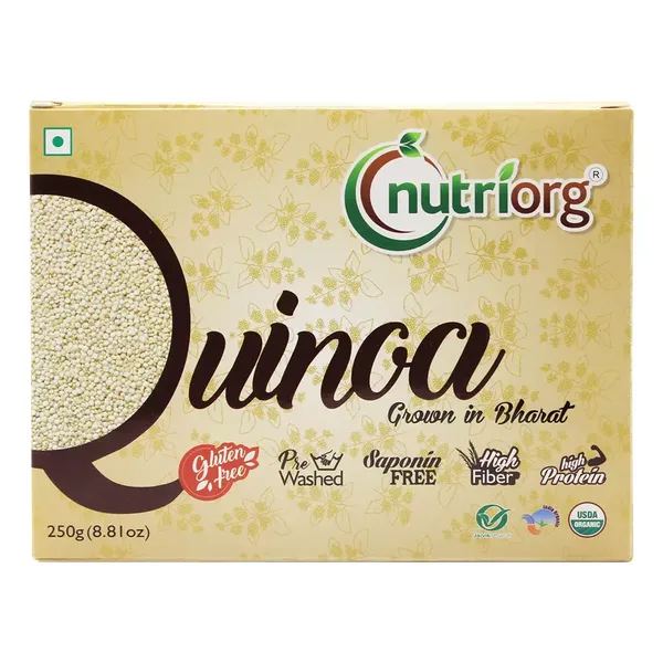 NUTRIORG ORGANIC QUINOA 250GM