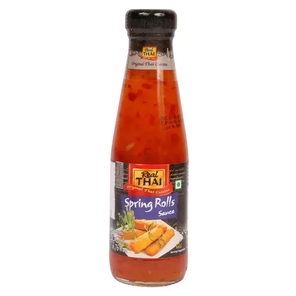 REAL THAI SAUCE SPRING ROLLS 180ML