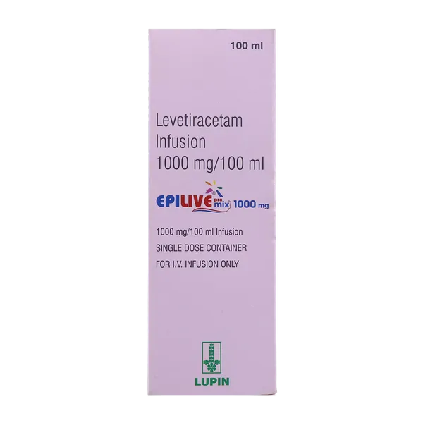 EPILIVE PRE MIX 1000MG I.V 100ML