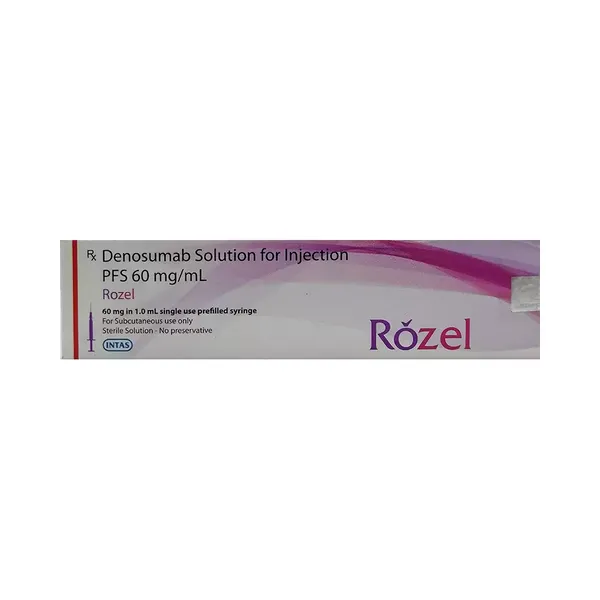 ROZEL 60MG 1.0ML INJ PFS
