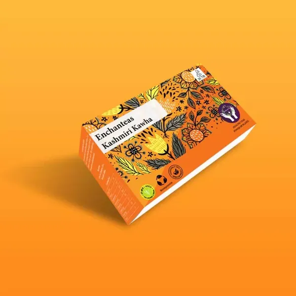 ENCHANTES SAFFON KASHMIRI KAHWA TEABAG 1PC