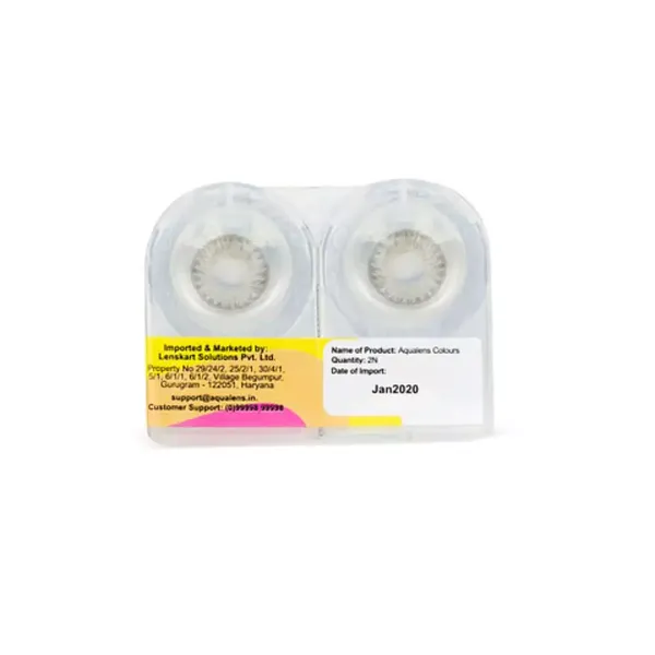 AQUACOLOR CANDY PACK COLOR LENSES SPICY GREY 1PC