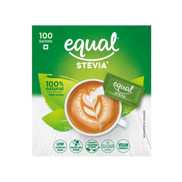 EQUAL SUGAR-FREE NATURAL SACH 100PC