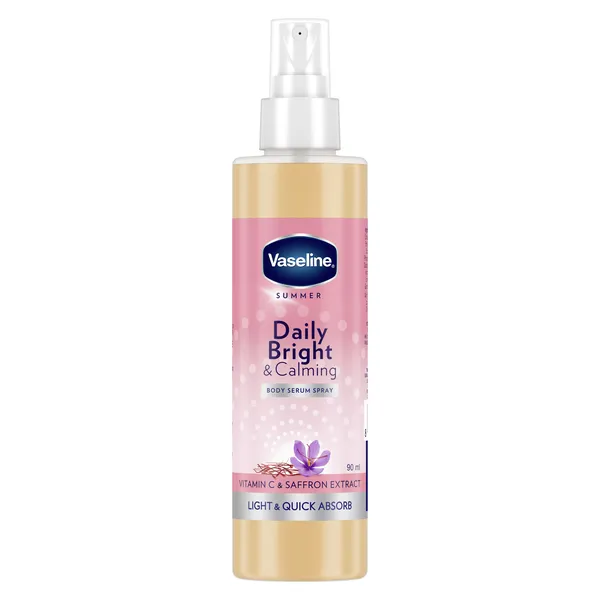 VASELINE DAILY BRIGHT &amp; CALM SPRAY 90ML 