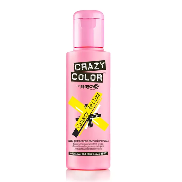 CRAZY COLOR HR/COLOR YELLOW 49 100ML