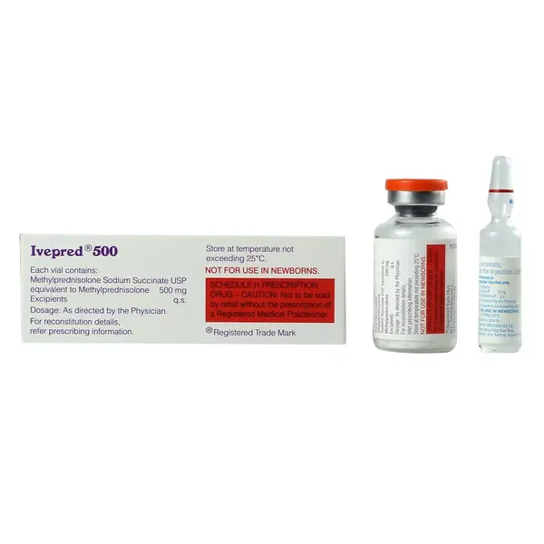 IVEPRED 500MG INJ VIAL