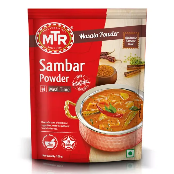 MTR PWDR SAMBAR 100GM