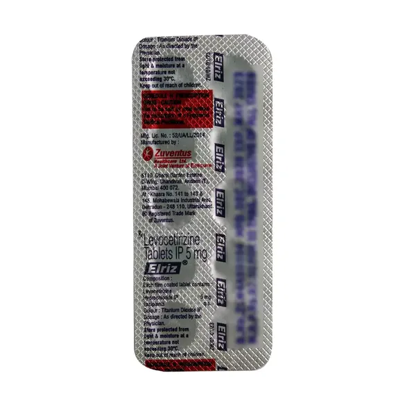 ELRIZ 5MG 10TAB