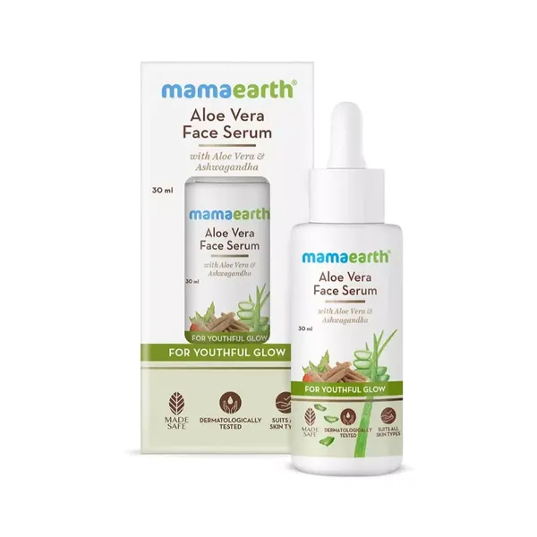 MAMAEARTH ALOE VERA FACE SERUM 30ML