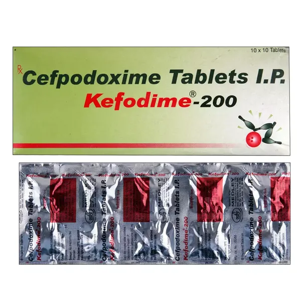 KEFODIME 200MG 10TAB