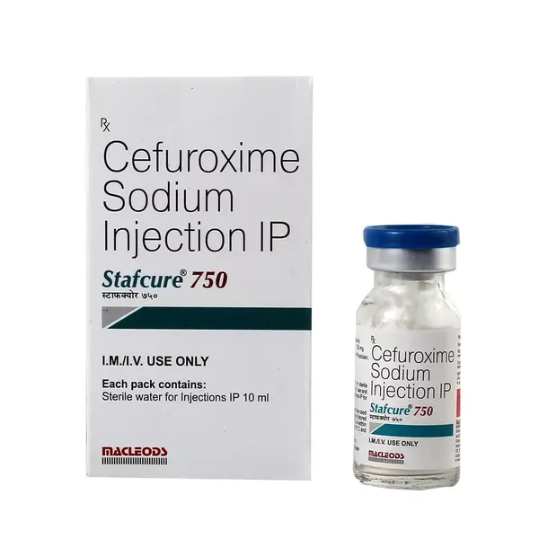 STAFCURE 750MG INJ VIAL