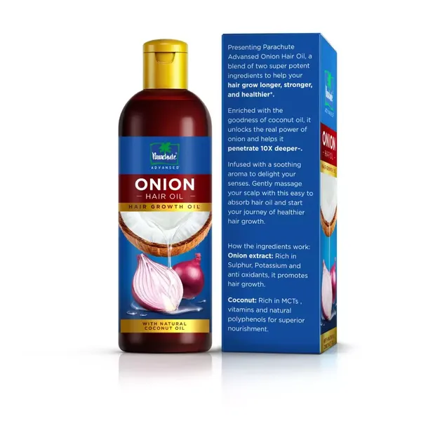 PARACHUTE ADVANSED ONION HAIR OIL 200ML