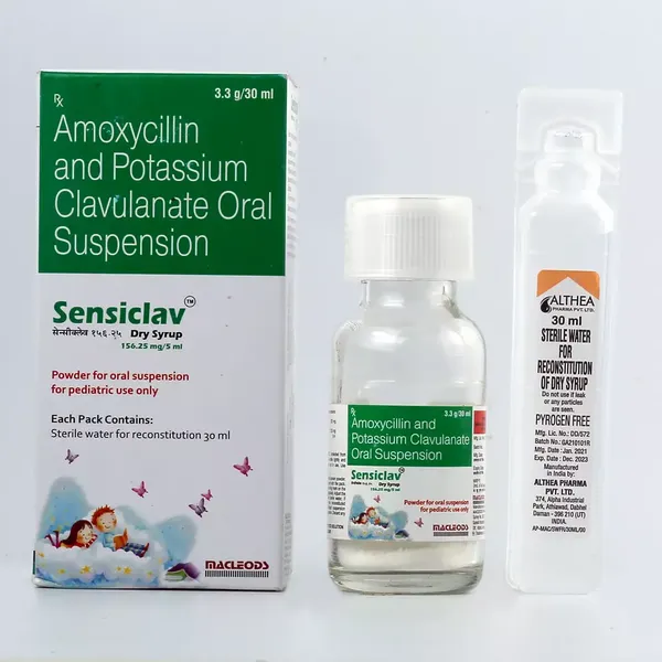 SENSICLAV 156.25MG SYP 30ML