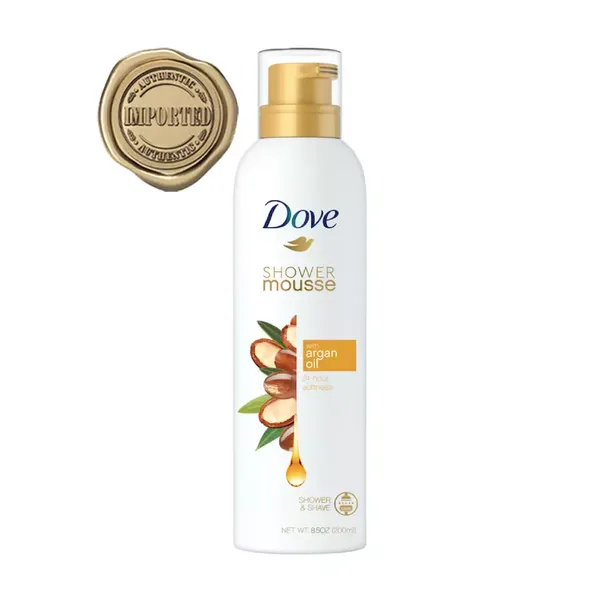 DOVE SHOWER MOUSSE WITH ARGAN OIL 200ML
