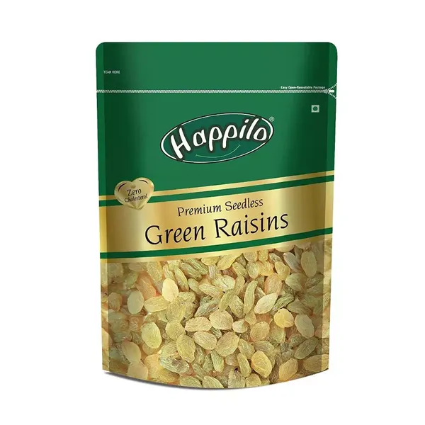 HAPPILO RAISINS GREEN 250GM