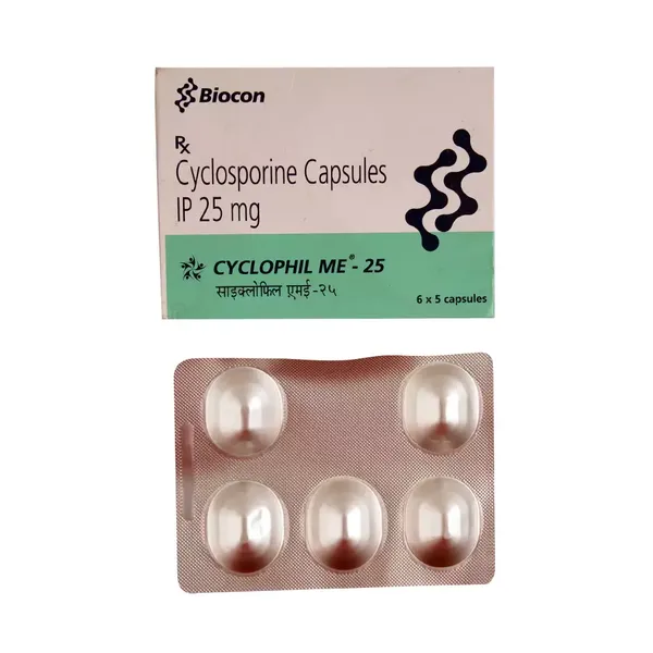 CYCLOPHIL-ME 25MG 5CAP