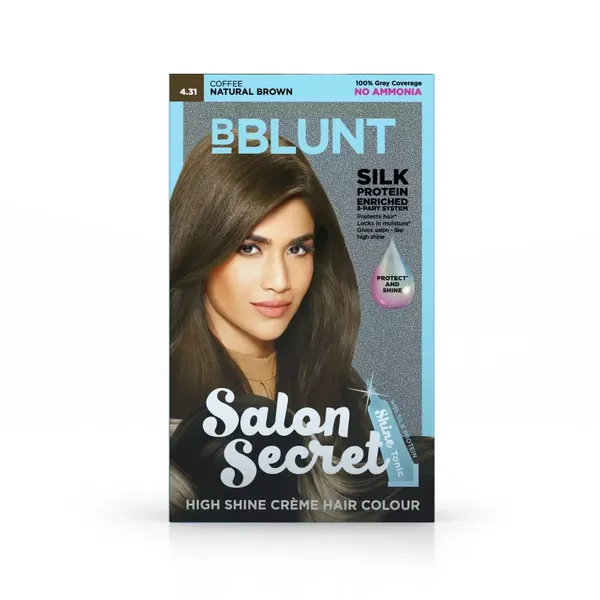 BBLUNT SALON H/COLR SCRET CRM COFFEE 100GM
