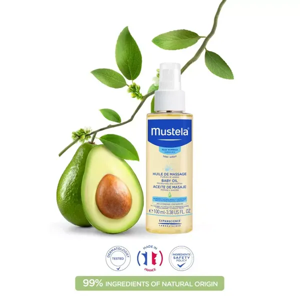 MUSTELA BABY MASAGE OIL 100ML