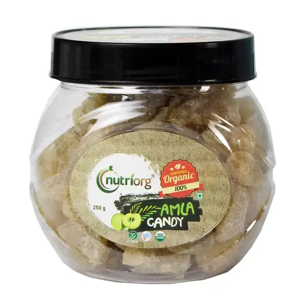 NUTRIORG ORGANIC AMLA CANDY 250GM
