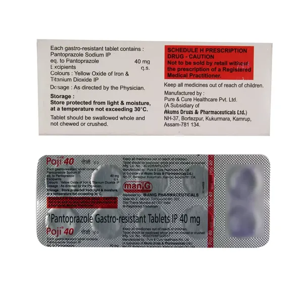 POJI 40MG 10TAB