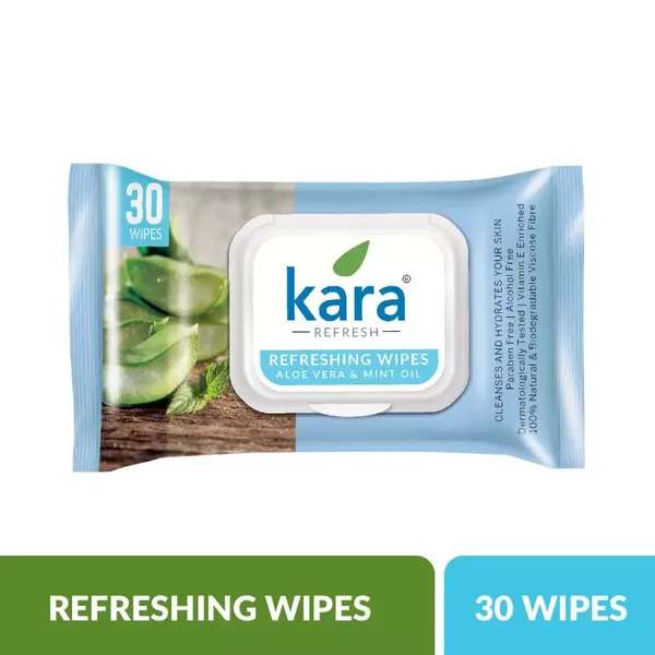 KARA WIPES EYE MAKEUP REMOVAL 30PC