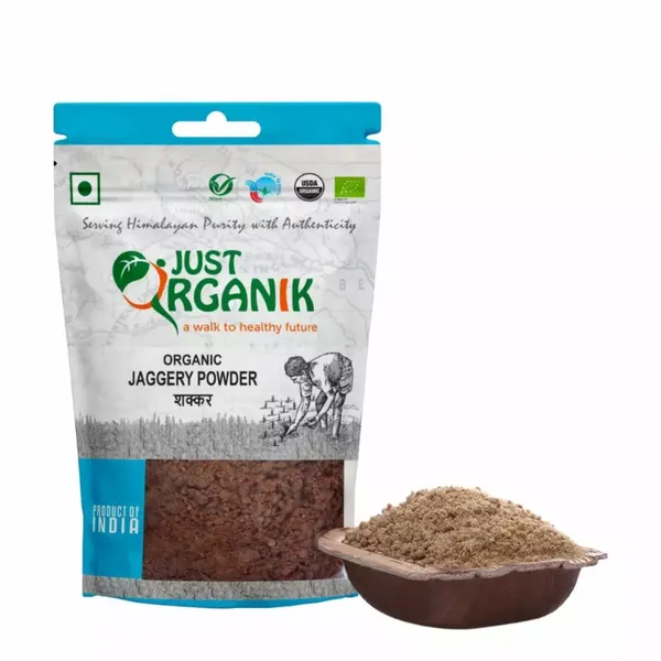JUST ORGANIK JAGGERY POWDER 500GM