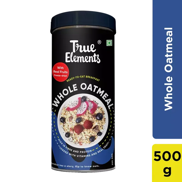 TRUE E WHOLE OATMEAL 500GM