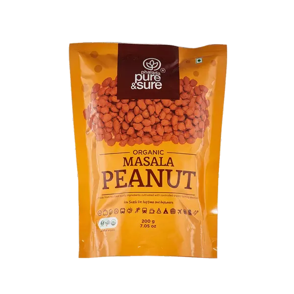 PURE &amp; SURE PEANUT MASALA 200GM