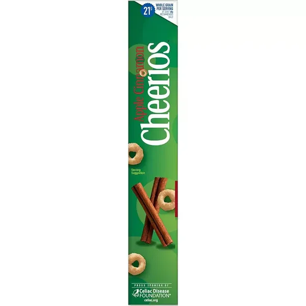 GENERAL CEREAL CHEERIOS APPLE CINN 365GM