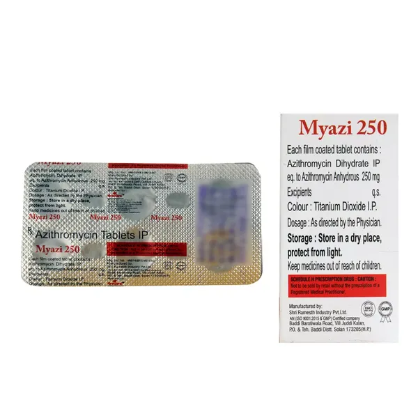 MYAZI 250MG 6TAB