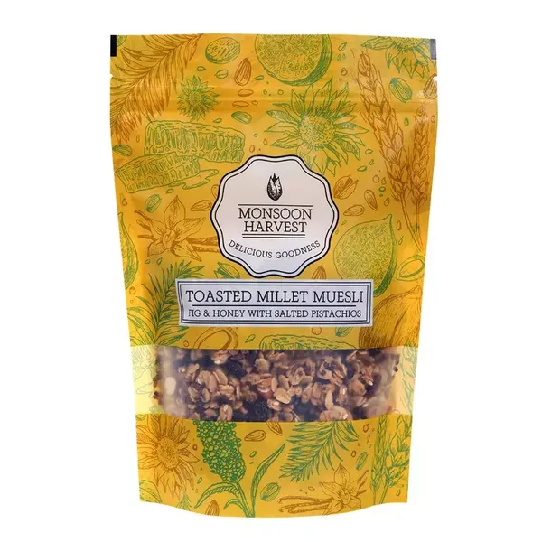 MONSOON HARVEST  MUESLI FIG &amp; HONEY  250G