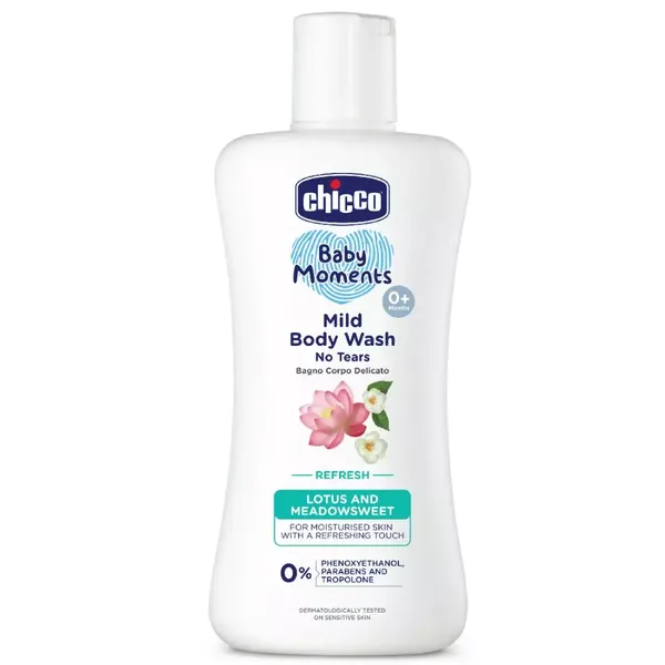 CHICCO BABY REFRESH B/WASH 200ML