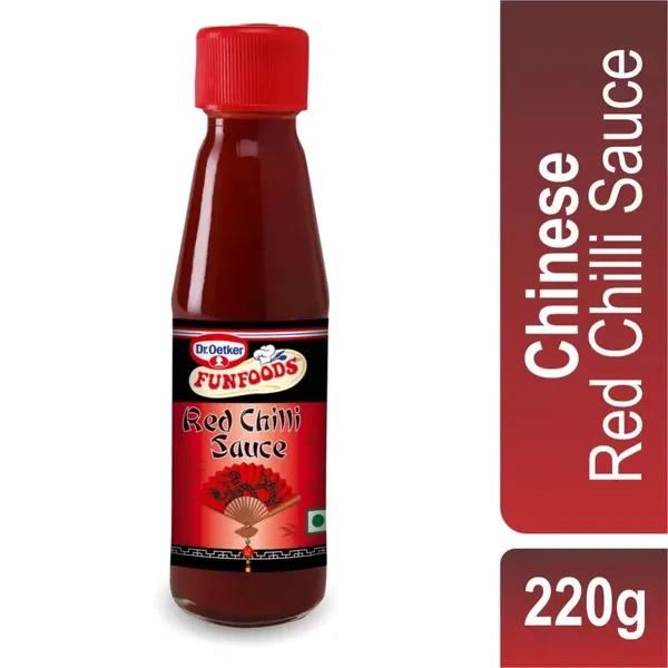 FUN FOOD SAUCE RED CHILLI 220GM