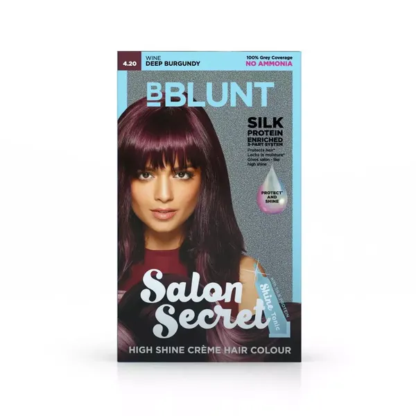 BBLUNT SALON H/COLOR SCRET CRM  WINE 100GM