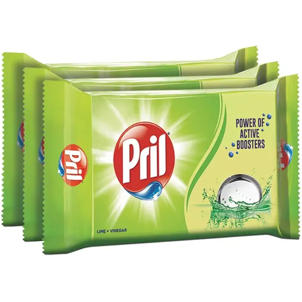 PRIL DISH WASH BAR (3+1) 200GM