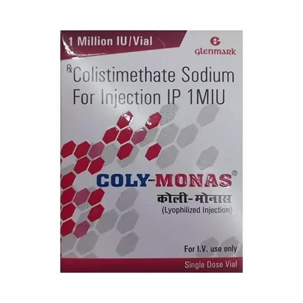 COLY-MONAS 1MIU INJ VIAL