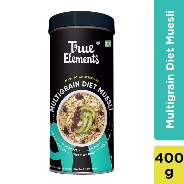 TRUE E MULTIGRAIN DIET MUESLI 400GM