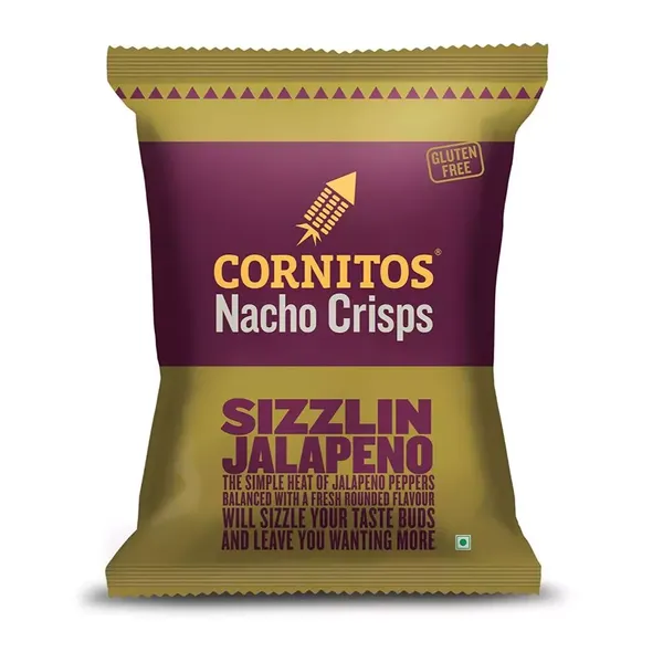 CORNITOS NACHO CHIPS JALAPENO 140GM
