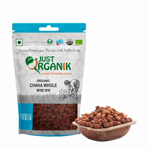 JUST ORGANIK KALA CHANA 500GM