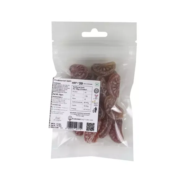 ORLEYS SLICE BLACK CURRENT APPLE 75G