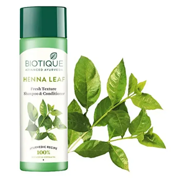 BIOT SHMP/COND HEENA LEAF 120ML