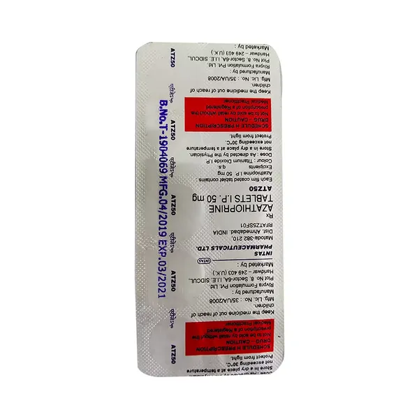 ATZ 50MG 10TAB