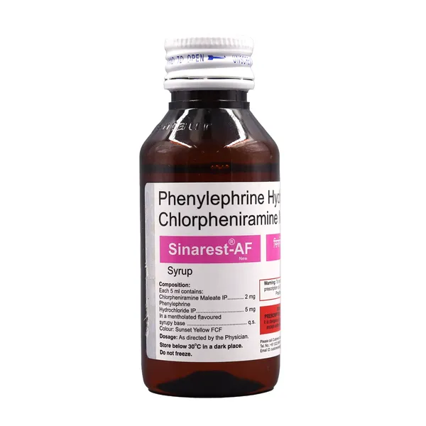 SINAREST-AF NEW SYP 75ML