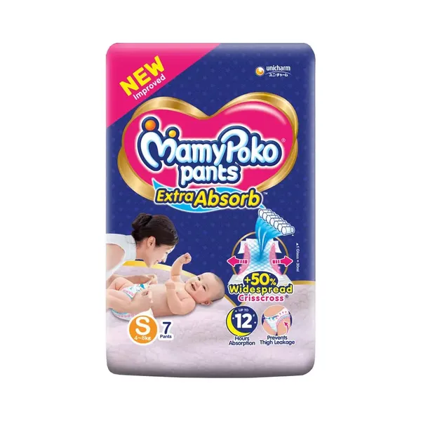 MAMY POKO DIAP PANTS S 7PC