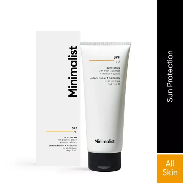 MINIMALIST SPF 30 BODY LOTION 150GM