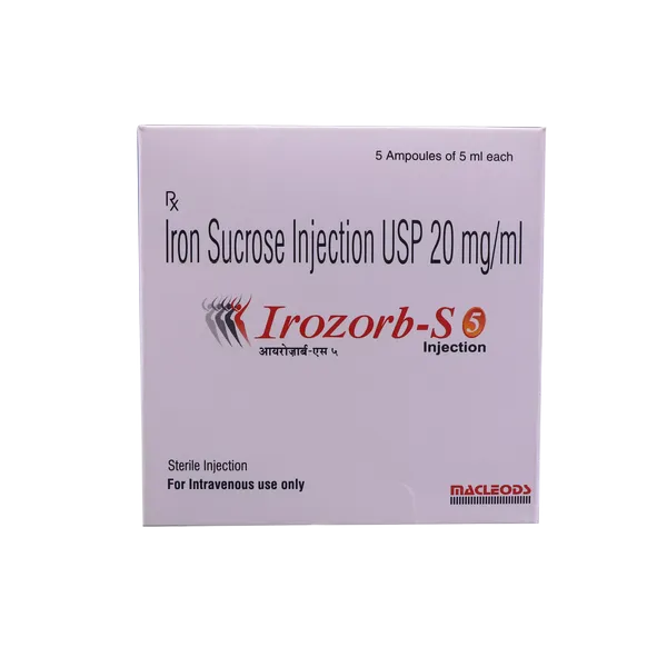 IROZORB-S INJ 5ML AMP