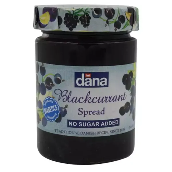 DANA JAM DIABETIC BLACKCURRANT 315GM